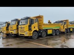 FAW Dump Truck 8*4 Truck Dump 320 HP Truck nặng bán 12 bánh động cơ diesel