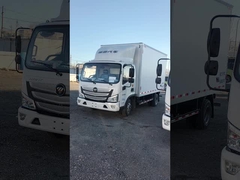 FOTON Xe tải tủ lạnh 4x2 Cá Thịt rau trái cây 4 xi lanh Xe tải tủ lạnh diesel