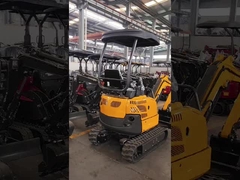 Máy đào thủy lực 0.8-2 tấn Mini Diesel với động cơ EPA Euro 5 và dung lượng xô 2,1m3